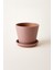 Tabaklı Vizon Konik Çömlek Saksı 23X23 cm 1