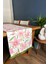 Yeşil Püsküllü, Flowers 03 Desen 40X140CM Runner 1