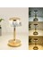 Atina 3 Işık Gold Renkli Dokunmatik USB Şarjlı Dim Edilebilir Masa Lambası YL86-1230 1