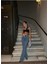 Tasarım Pinterst Model Kot Pantolon Jeans Ithal Kumaş Kalite Palazzo Pantolon 5