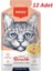 Somon & Ton Balığı Etli Kedi Çorbası 50 gr 12 Adet 1