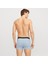 Erkek Logolu 3'lü Düz Renk Boxer Paketi - Aiden 5