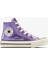 Chuck Taylor All Star Eva Lift Platform Metallic Çocuk Mor Sneaker 1