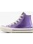 Chuck Taylor All Star Eva Lift Platform Metallic Çocuk Mor Sneaker 4