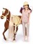 Jasmine Horse Bebekli Kahve GLT-E301-D 2