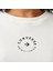 Star Chevron Baskılı Oversize Fit Kadın Krem T-Shirt 5