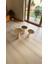 Ahşap Mantar Yan Sehpa Seti – 3’lü Altın Varak Renk Sehpa Takımı -Wooden Coffee Table 2