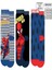 Spıderman Erkek Çocuk Havlu Soket Çorap Karışık Desen Tekli 4