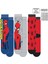 Spıderman Erkek Çocuk Havlu Soket Çorap Karışık Desen Tekli 5