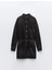 Zara Uzun Kollu Mini Denim Elbise ABZRA0038 4