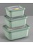 3 Parça Microline Dikdörtgen Set ( 600-1100-1800 ml ) 1
