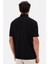 Ds Damat Regular Fit Siyah Pike Dokulu T-Shirt 4HC146551001M 6