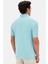 Slim Fit Aqua Pike Dokulu T-Shirt 4EC146011784M 6