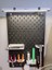 2 mm Siyah Metal 36X56 cm Çok Amaçlı Pano Organizatör Pegboard 2