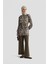 Leopar Desenli Bluz 25KD4011 Camel 1