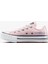 Chuck Taylor All Star Platform Florals Çocuk Pembe Sneaker 4