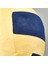 Soft Voleybol Topu Figürlü Yastık - Lacivert / Sarı - 20 cm 4