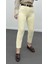 Juliet Krem Renk Yüksek Bel Slim Fit Jean 2