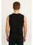 Erkek Siyah Askılı T-SHIRT-D690 3