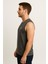 Erkek Gri Askılı T-SHIRT-D690 2