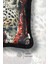 Siyah Püsküllü, White Leopard Desen Dekoratif 43X43CM Kare Kırlent Kılıfı 3