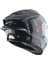 Brutale Kryptıc Full Face Parlak Siyah Mavi 5