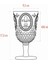 Akrilik Bal 6'lı Kadeh & Su Meşrubat Kahve Yanı Bardağı 450 ml ( Cam Değildir ) 5
