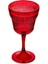 Akrilik Gül Kırmızısı Tekli Kadeh & Su Meşrubat Kahve Yanı Bardağı 300 ml ( Cam Değildir ) 2