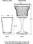 Akrilik Gül Kırmızısı Tekli Kadeh & Su Meşrubat Kahve Yanı Bardağı 300 ml ( Cam Değildir ) 3