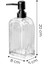 Iskandinavia Çizgili Cam Sıvı Sabunluk 380 ml 2