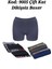 Dikişsiz Microfiber Likralı Erkek Iç Çamaşırı Boxer Turuncu 2 Adet 1