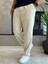 Erkek Baggy Kalıp Kumaş Pantolon Bej ECA002 4