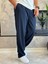 Erkek Baggy Kalıp Kumaş Pantolon Lacivert ECA002 1