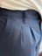 Erkek Baggy Kalıp Kumaş Pantolon Lacivert ECA002 5