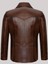 Hakiki Deri Kahverengi Erkek Deri Mont Cepli Blazer Deri Ceket 2