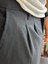 Erkek Baggy Kalıp Kumaş Pantolon Siyah ECA002 5