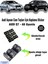 Audi A6 – Q7 Cam Açma Düğmeleri Sticker | Etiket Seti 1