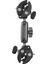 Telesın Çift Başlı Yengeç Kelepçesi | Telesin Double Clamp Mount 2