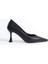 Cordelia Premium Kadın Mat Siyah Stiletto 2