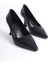 Cordelia Premium Kadın Mat Siyah Stiletto 5