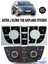 Opel Astra J Klima Tuş Sticker Seti | Yıpranmış Tuşlar Için Etiket Seti 1