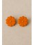 Mandarina-El Yapımı Turuncu Çiçek Tasarımlı Polimer Kil Küpe | Minimal ve Neşeli Stil 3
