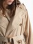 Xsıde Ceket Yaka Oversize Kadın Trençkot (W5) 3