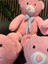 Papyonlu Pembe Dev Büyük Peluş Ayıcık 80CM Sevgililer Günü Özel Ayıcık, Hediyelik Ayı 5