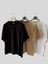 Kadın/erkek Unisex Oversize 3'lü T-Shirt 1