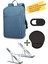 Sırt Çantası 15.6 Inç B210 Laptop Çantası, Kamera Kapatıcı, Laptop Standı, Bilek Destekli Mousepad 1