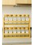 12' Li Ahşap Standlı Bambu Kapaklı Kare Baharatlık Seti 100 ml - Standlı Bambu Baharatlık 3