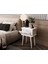 Lunaris Komodin %100 Mdf Lake Boyalı Ahşap Ayak 3