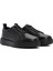 Erkek Siyah Bağcıklı Deri Sneaker 25WFD681818 3