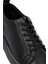 Erkek Siyah Bağcıklı Deri Sneaker 25WFD681818 9